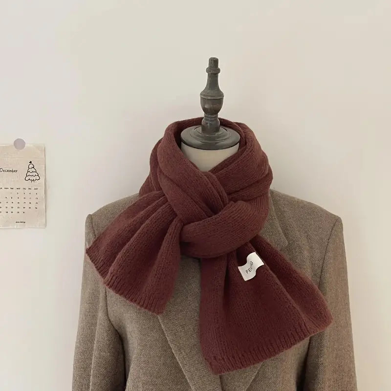 Écharpe Douce et Élégante Kaki - Accessoire tendance pour toutes les saisons