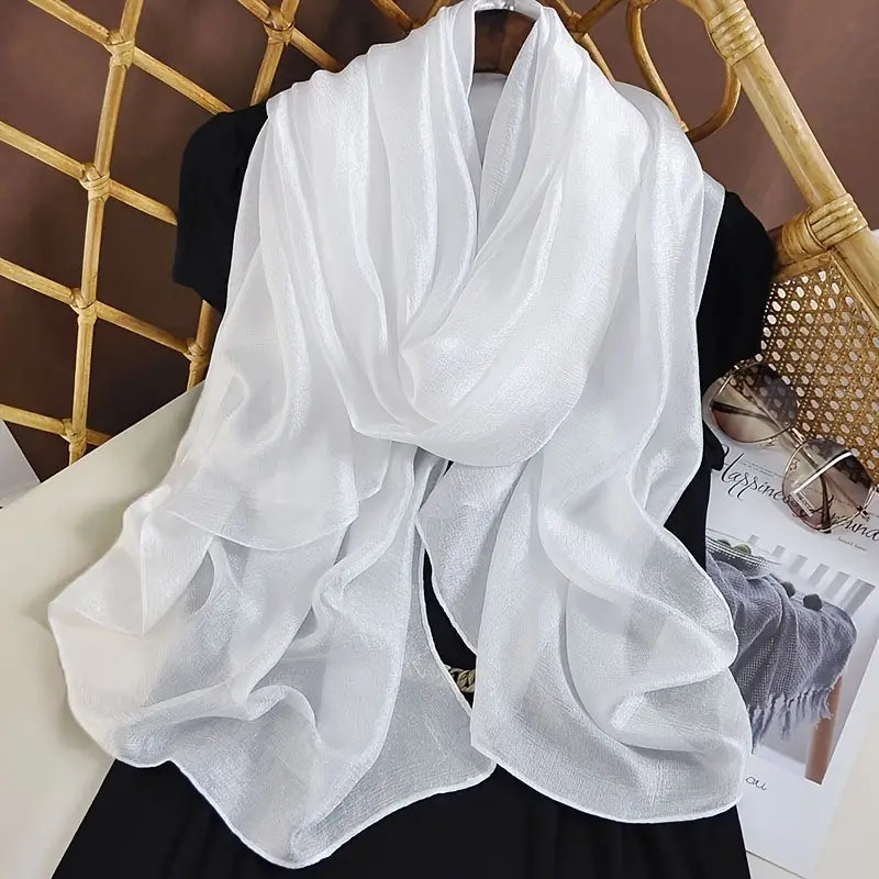 Foulards | Ecru | Toscane | Vêtements grandes tailles Foulards | Ecru | Toscane | Vêtements grandes tailles
