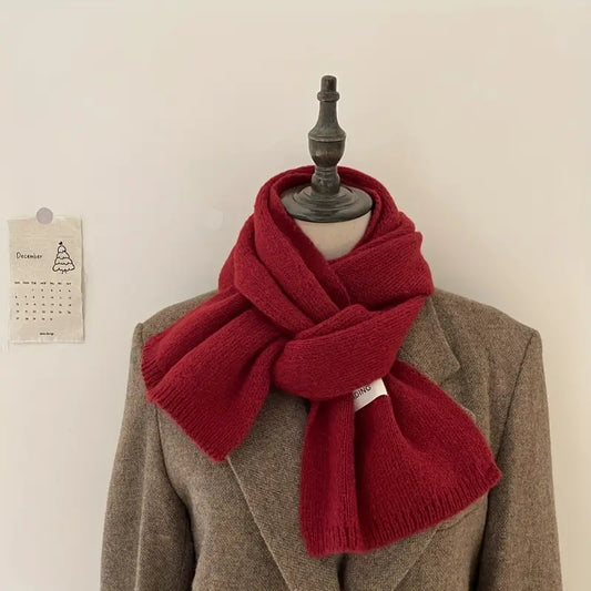 Écharpe Douce et Élégante Rouge - Accessoire tendance pour toutes les saisons